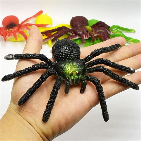 bag of fake spiders|Amazon.com: Rubber Spiders Realistic.